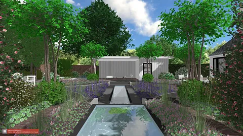 Tuinontwerp Nijmegen Het Buitenland GastHuis 00