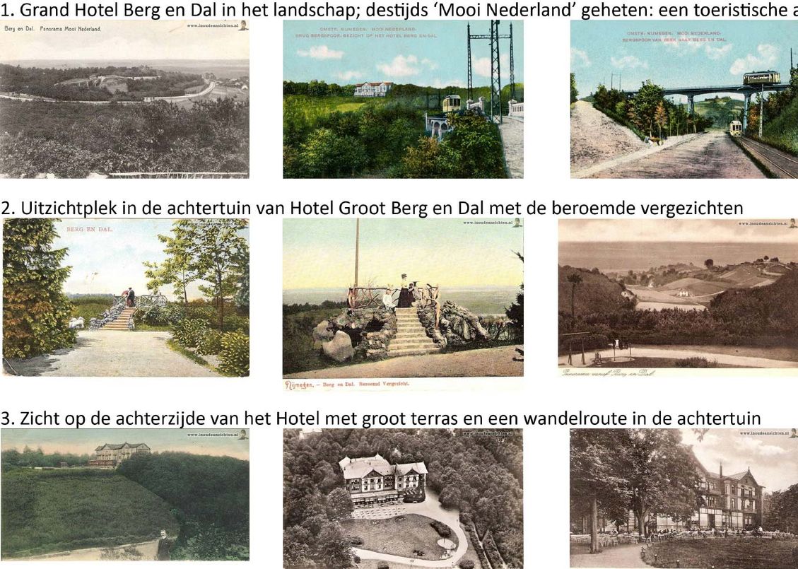 2 mooi nederland landschapsarchitectuur tuinontwerp nijmegen collage historische prenten
