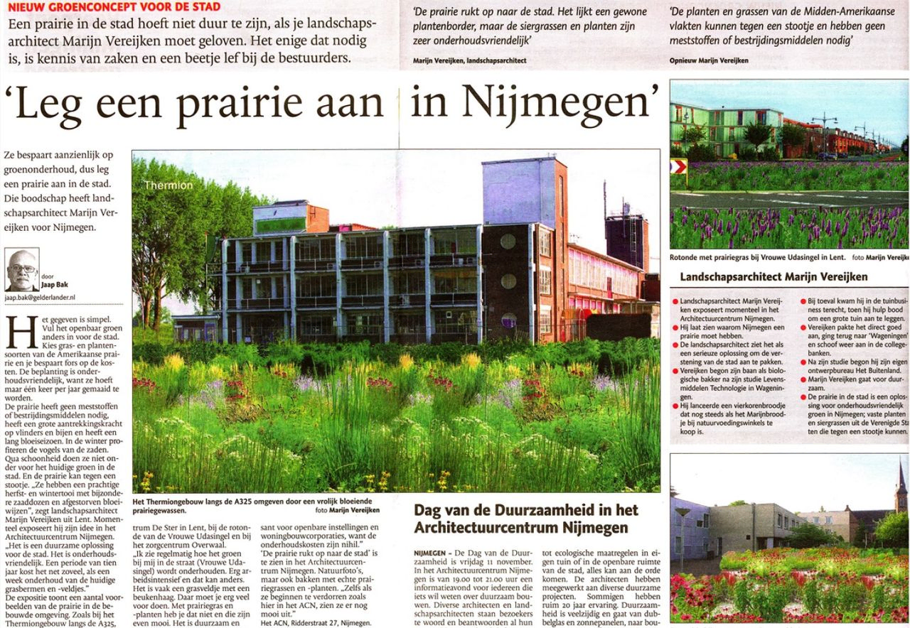 Tuinontwerp Nijmegen Het Buitenland Publicaties PDF 5